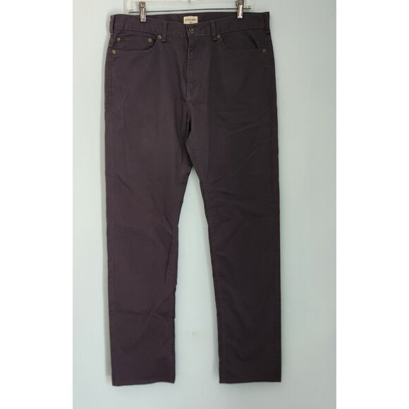 Dockers Straight Fit Pants Gray Stretch Casual Comfortable Mens 34x34‎ EUC - Picture 2 of 13